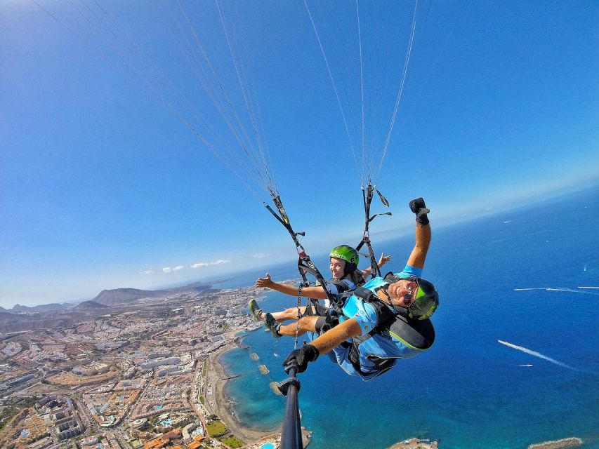 Tenerife: Tandem Paragliding Flight with Pickup - GoPro photos and video