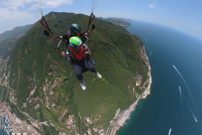 Two-seater paragliding Amalfi and Sorrento Coast Monte Faito - Landing in Castellammare di Stabia and returning by cable car