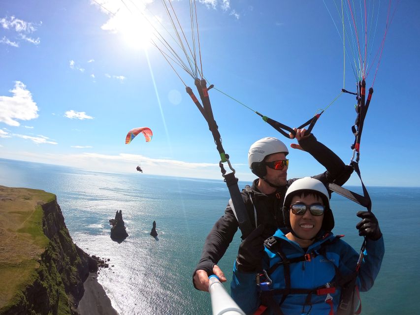 Vík: Paragliding Tandem Flight - The 10-Minute Drive and Vík Viewpoint