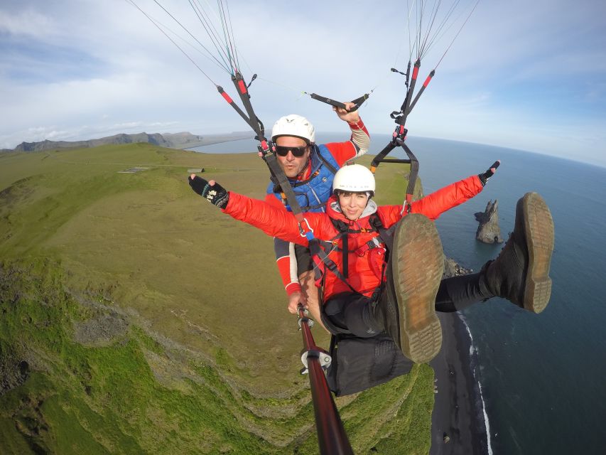 Vík: Paragliding Tandem Flight - Weather Is Part of the Experience