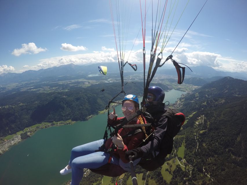 Villach/Ossiachersee: Paragliding "Panorama" Tandemflug - Key points before you book