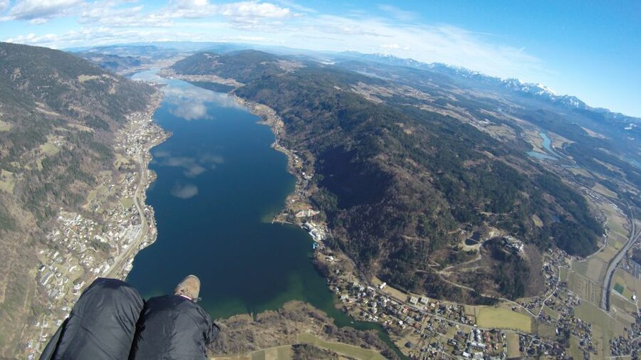 Villach/Ossiachersee: Paragliding "Panorama" Tandemflug - Photos, video, and the cost of the experience