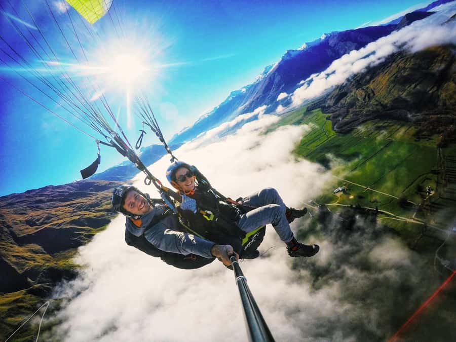 Wanaka: Tandem Paragliding Experience - Meeting at the landing field, not at the ski area