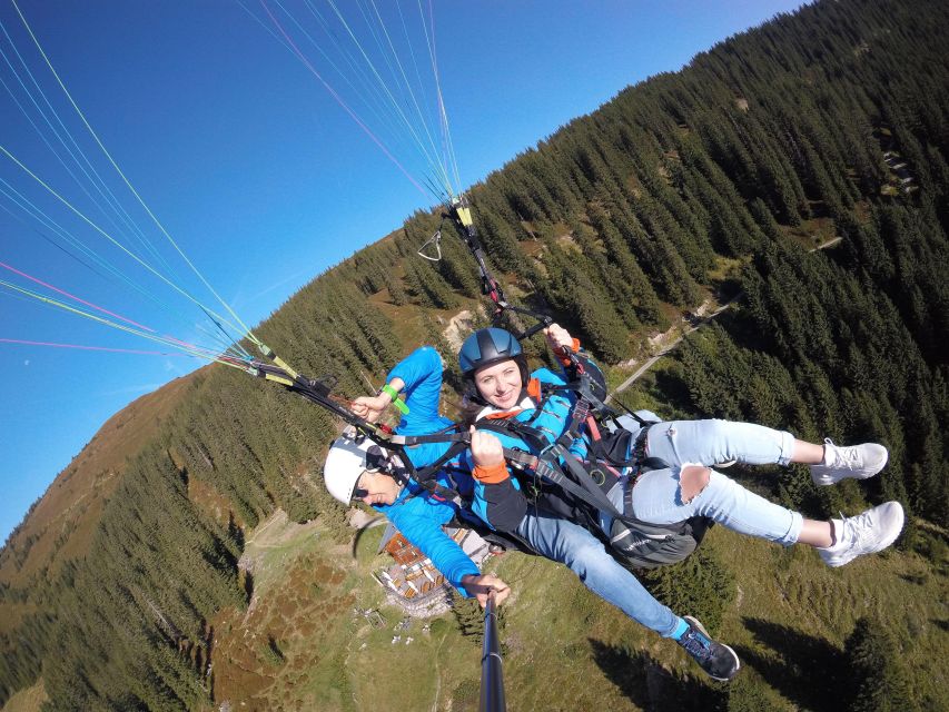 Zell am See: Paragliding Tandem Flight - The summer thermal option
